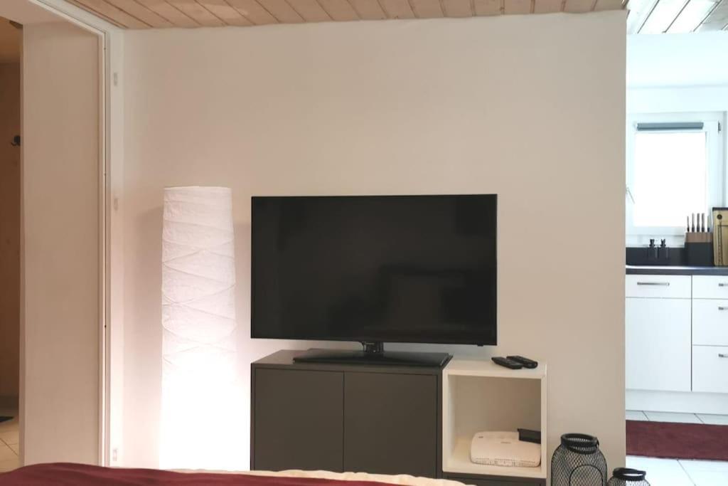 Schoenes Kleines Studio Mit Sitzplatz, Mitten Im Praettigau Jenaz Exterior foto